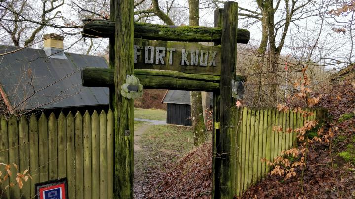 Indgang til Fort Knox