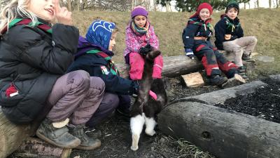 Mikrospejdere på Poulholm